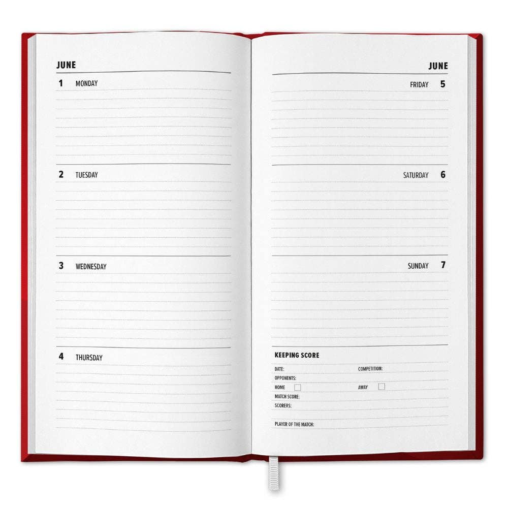LIVERPOOL FC 2026 SLIM DIARY