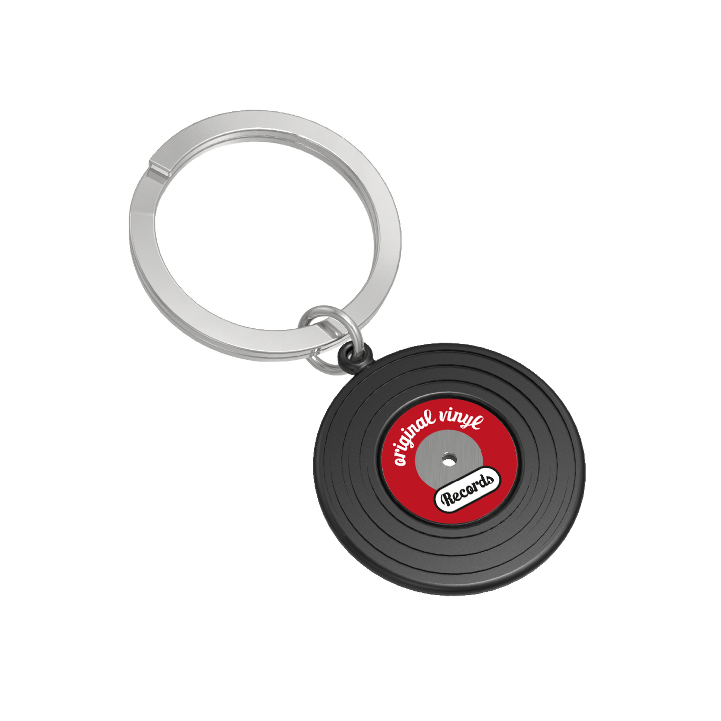 Metalmorphose Black Vinyl Record Keyring
