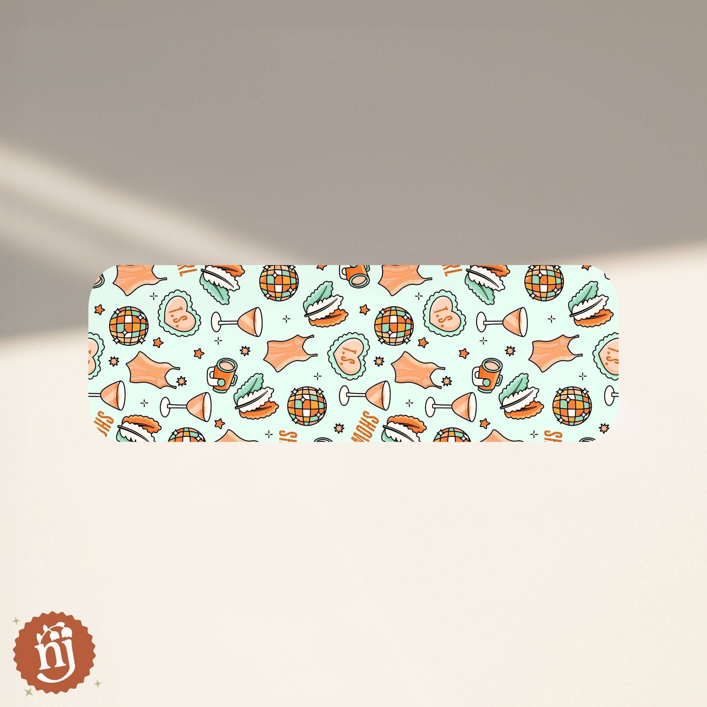 Taylor's Showgirl Era Inspired Bookmark, Teal