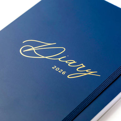 2026 Diary | Everyday Weekly Planner Diary | Navy
