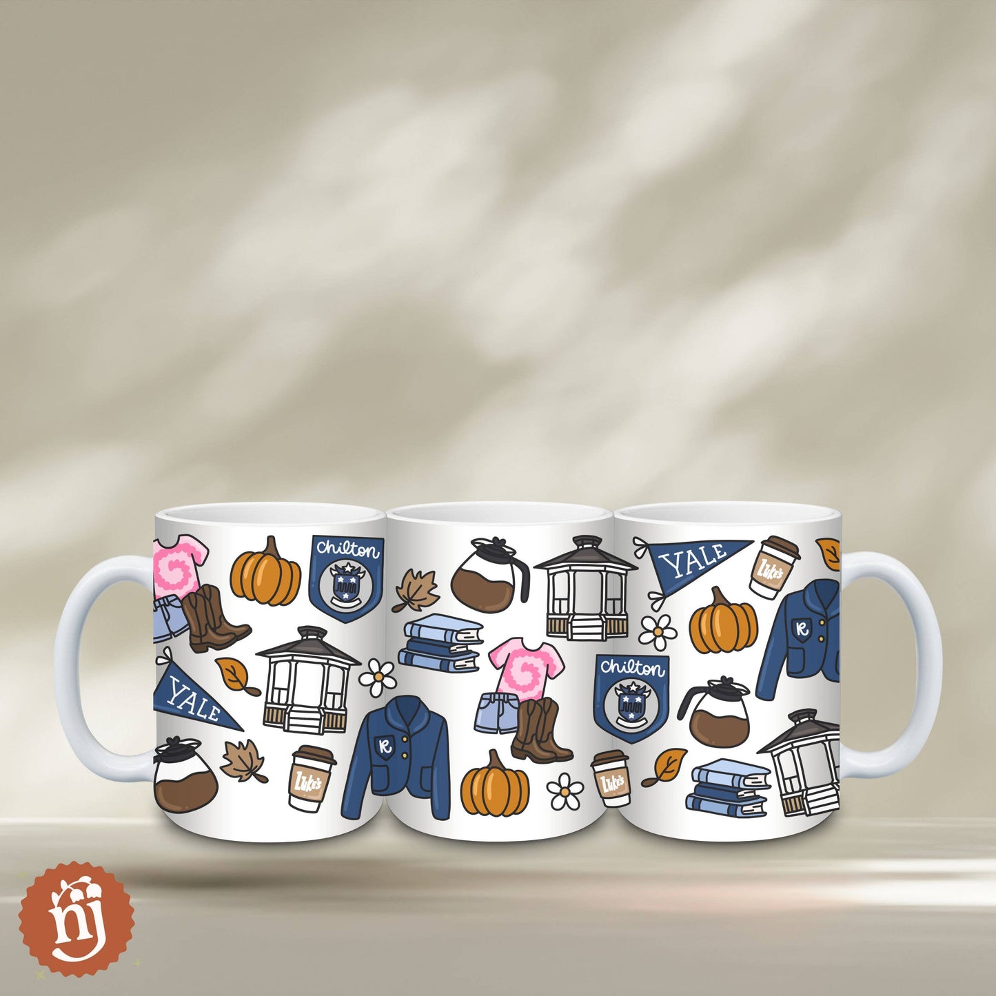 Gilmore Girls Inspired Back to Chilton Ceramic Mug, 15oz