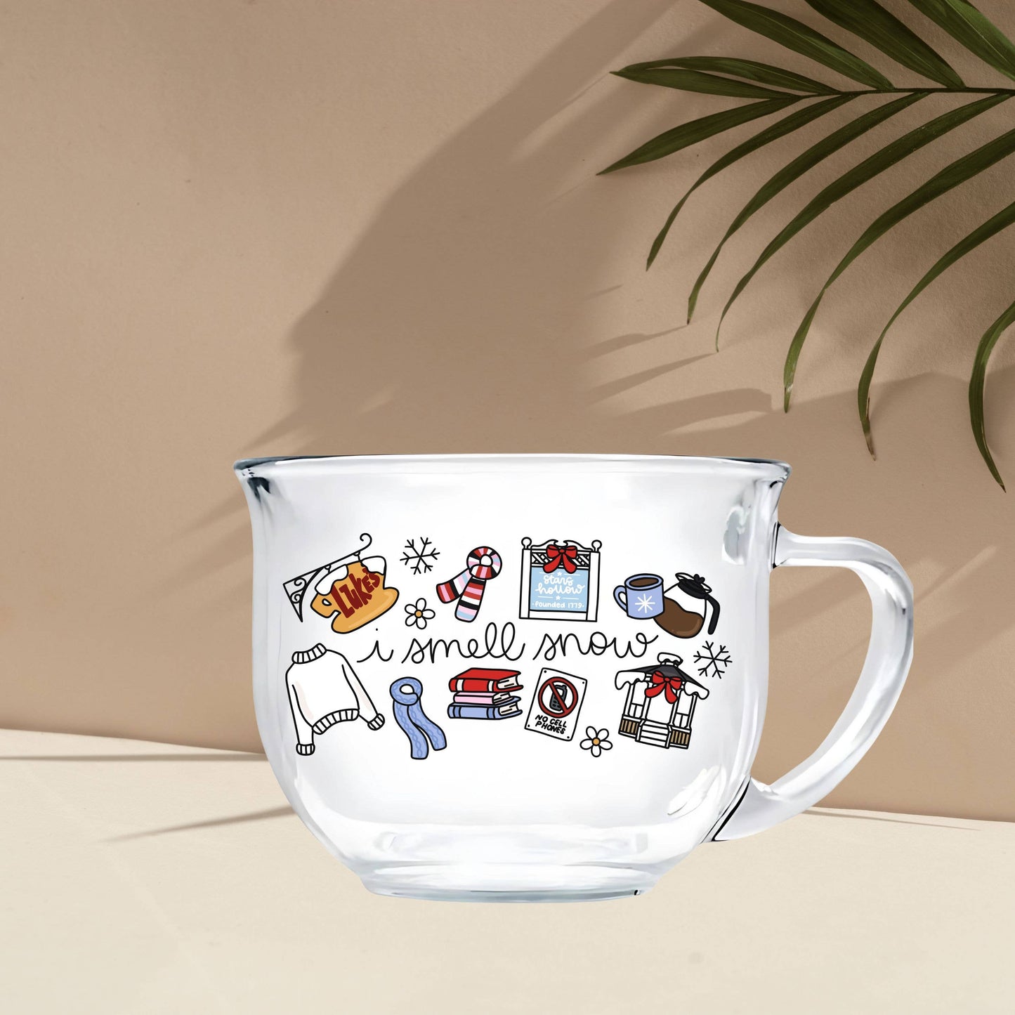 Gilmore Girls Inspired I Smell Snow Teacup Mug
