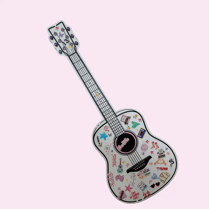 Colour and Sticker Taylor Swift Guitar Activity Pack