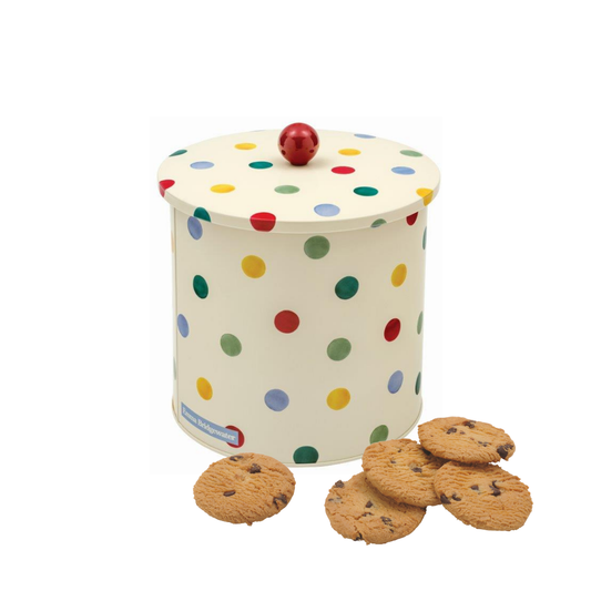 Emma Bridgewater - Polka Dot Original Barrel With Biscuits