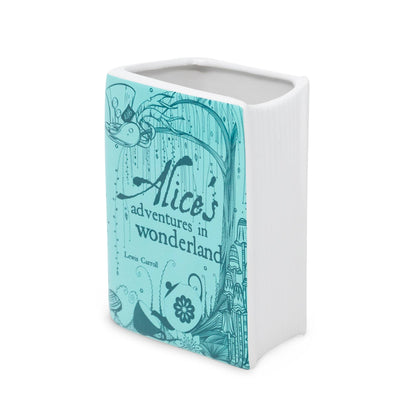 Small Book Vase - Alice in Wonderland