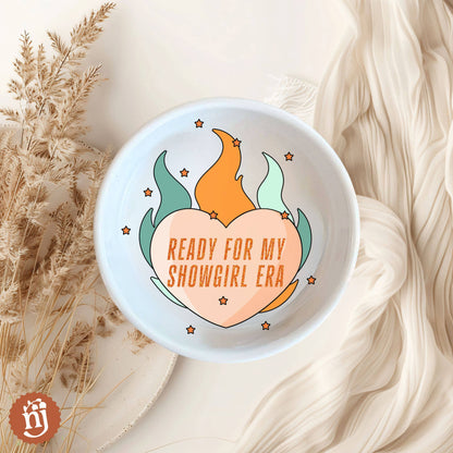 Taylor Swift TS12 Ready for My Showgirl Era Trinket Dish
