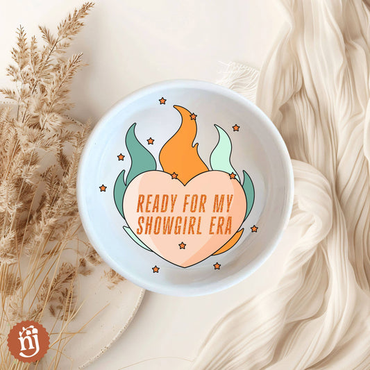 Taylor Swift TS12 Ready for My Showgirl Era Trinket Dish