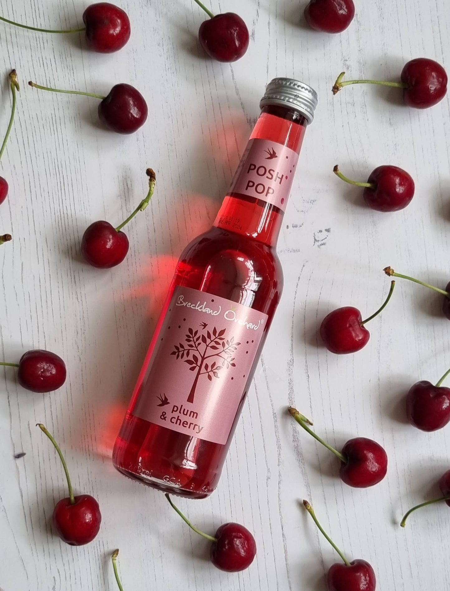 Plum and Cherry Posh Pop 275ml by Breckland Orchard