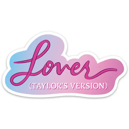 Lover (Taylor's Version) Die Cut Sticker