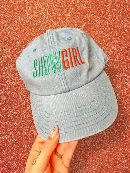 PREORDER - SHOWGIRL Embroidered Baseball Cap