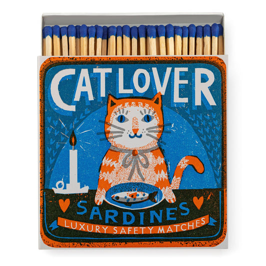 Cat Lover - Square Matchbox