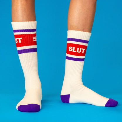 Slut - Gym Crew Socks