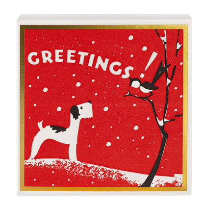 Archivest Gallery Winter Greetings! - Square - Christmas Safety Matches🎄