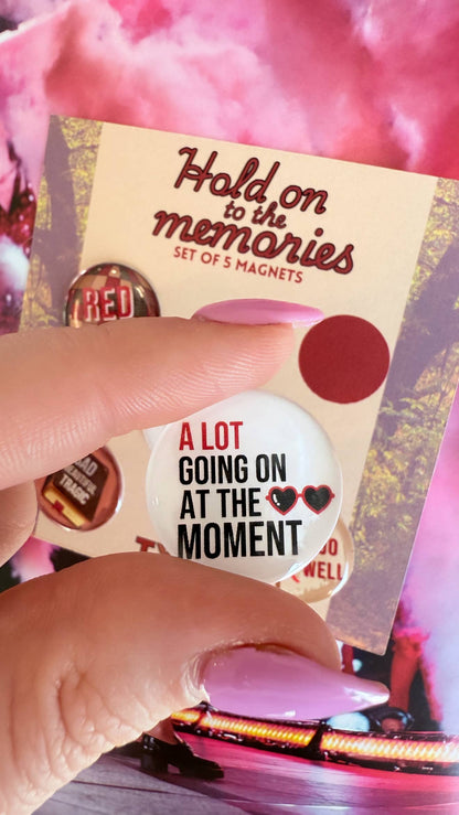 Taylor Swift Inspired Magnets Set of 5
