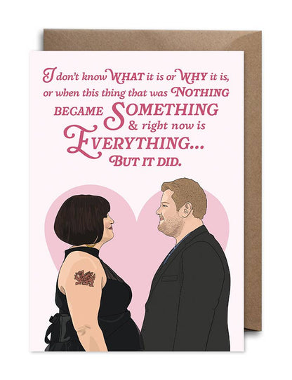 Nessa & Smithy - Gavin & Stacey Love Card