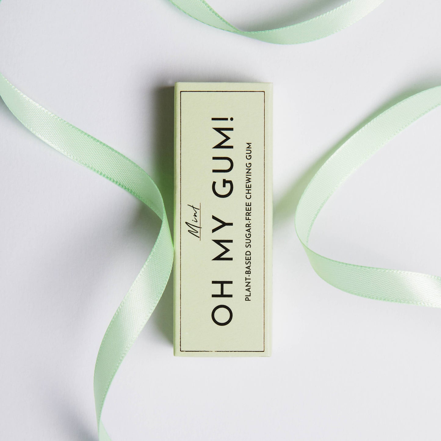 OH MY GUM! - MINT CHEWING GUM - PLANT-BASED SUGAR-FREE