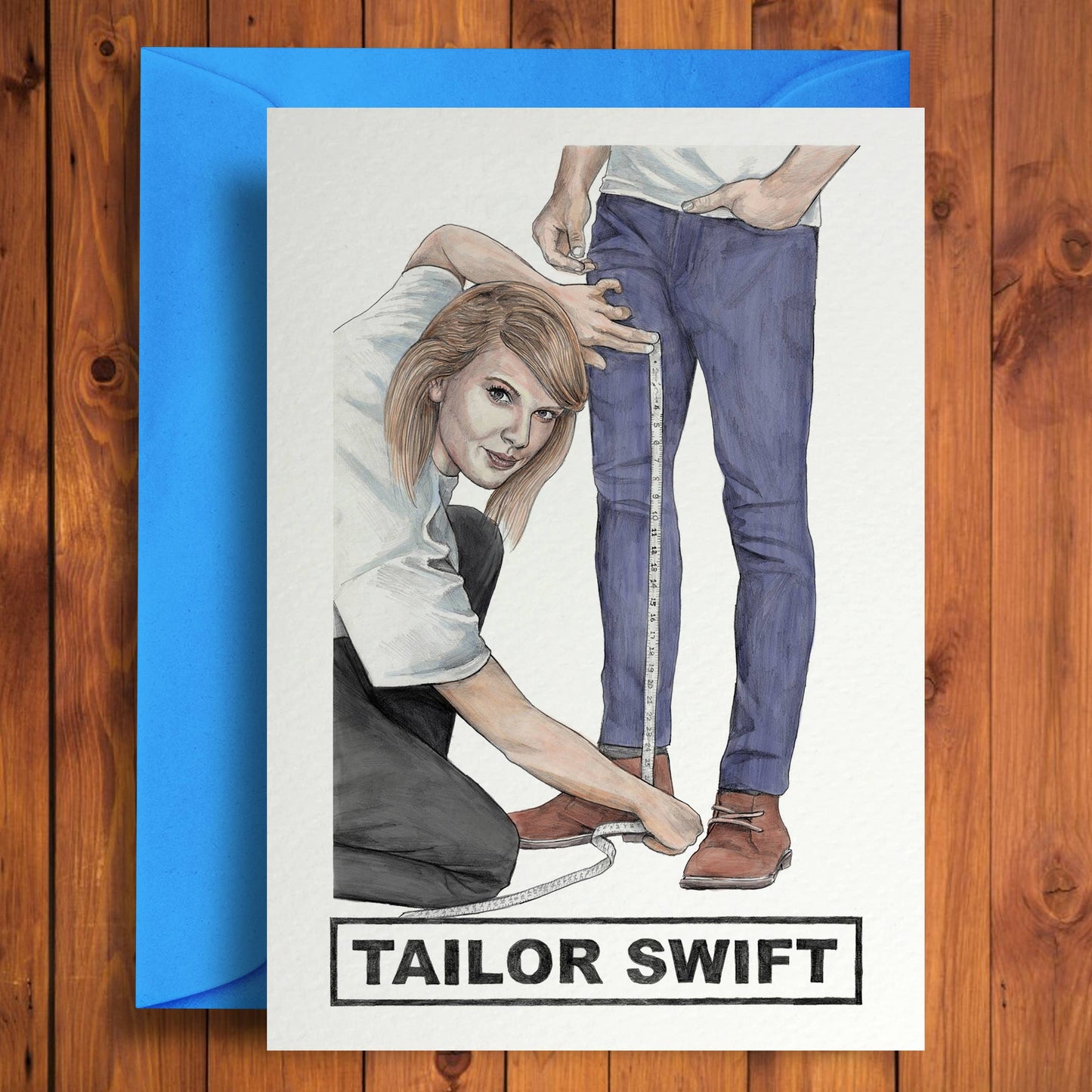 Tailor Swift Greetings Card