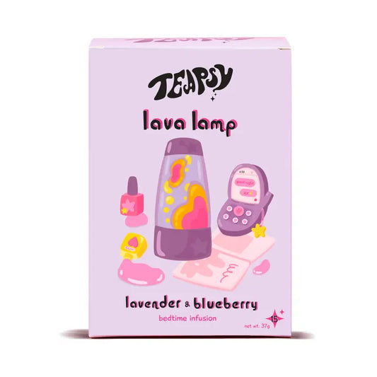 Lavender & Blueberries Tea - Lava Lamp
