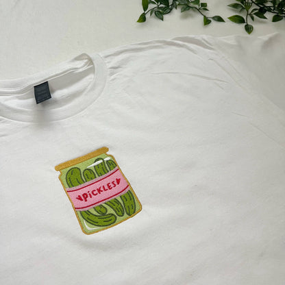 Pickles Embroidered T-shirt