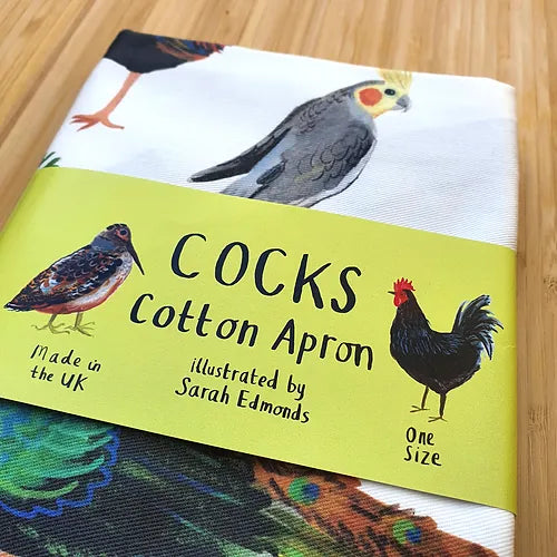 Naughty Birds Apron - Cocks