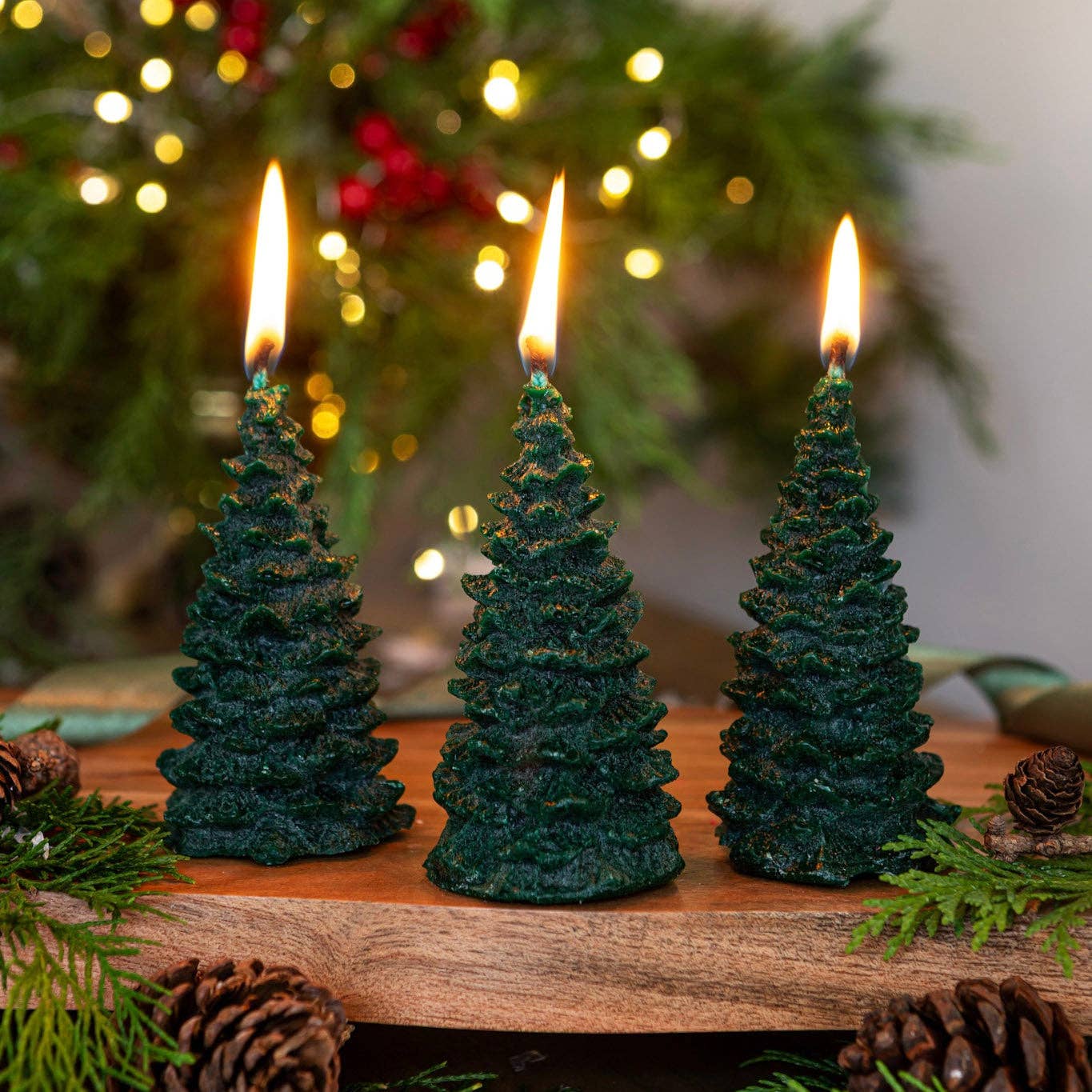 Christmas Tree Forest Christmas Tree Candle