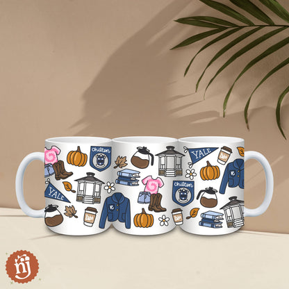 Gilmore Girls Inspired Back to Chilton Ceramic Mug, 15oz