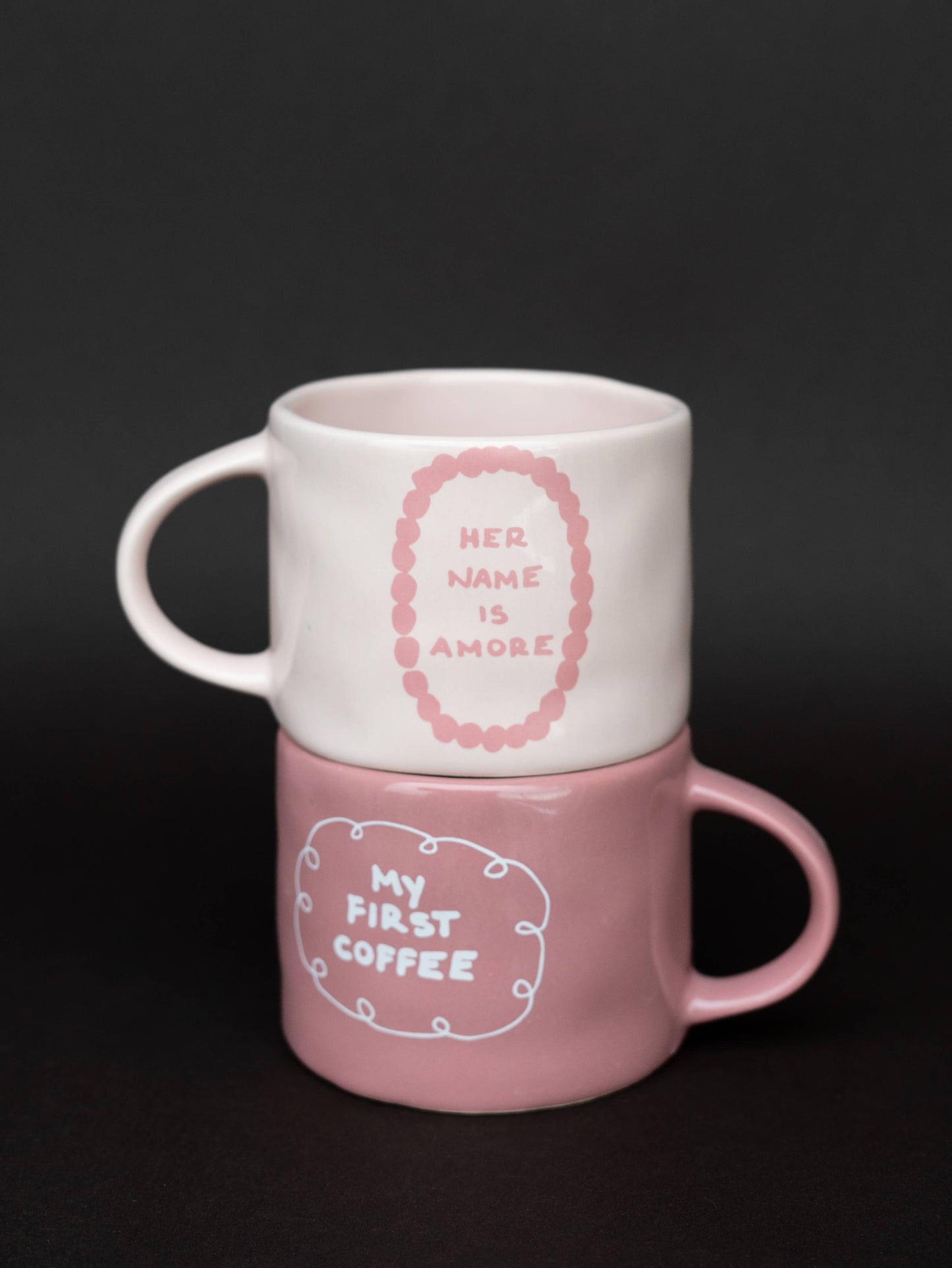 Ceramic Mug by Sisi - My first coffee