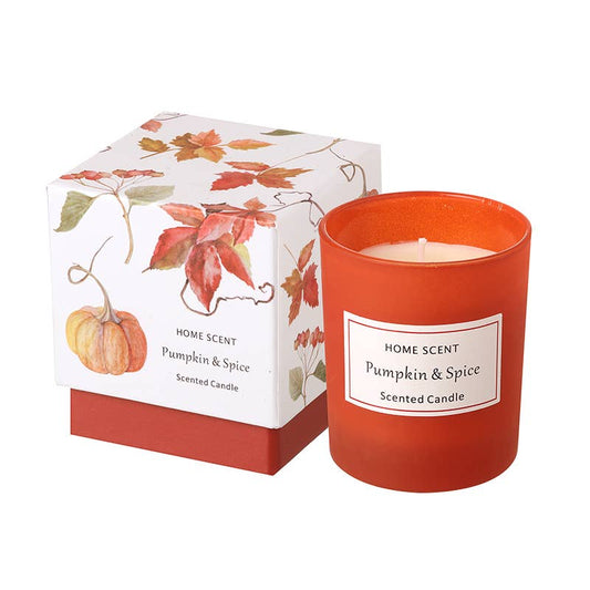 Boxed Pumpkin And Spice Candle