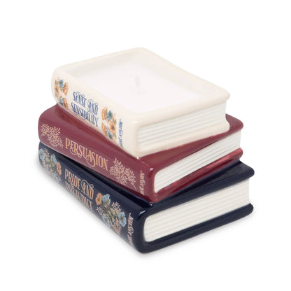 Bookstack Candle - Jane Austen