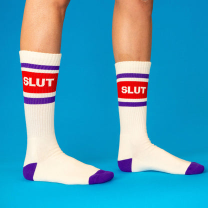 Slut - Gym Crew Socks
