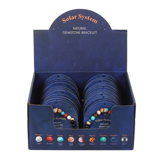 Solar System Gemstone Bracelet