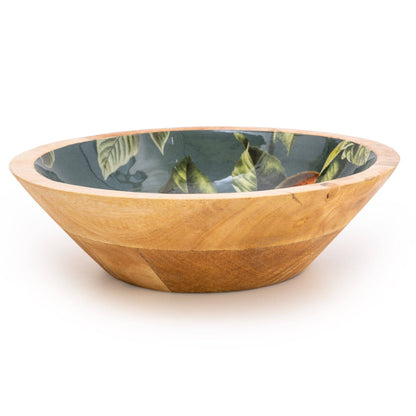 Mango Wooden Bowl - Orange Blossom 24cm