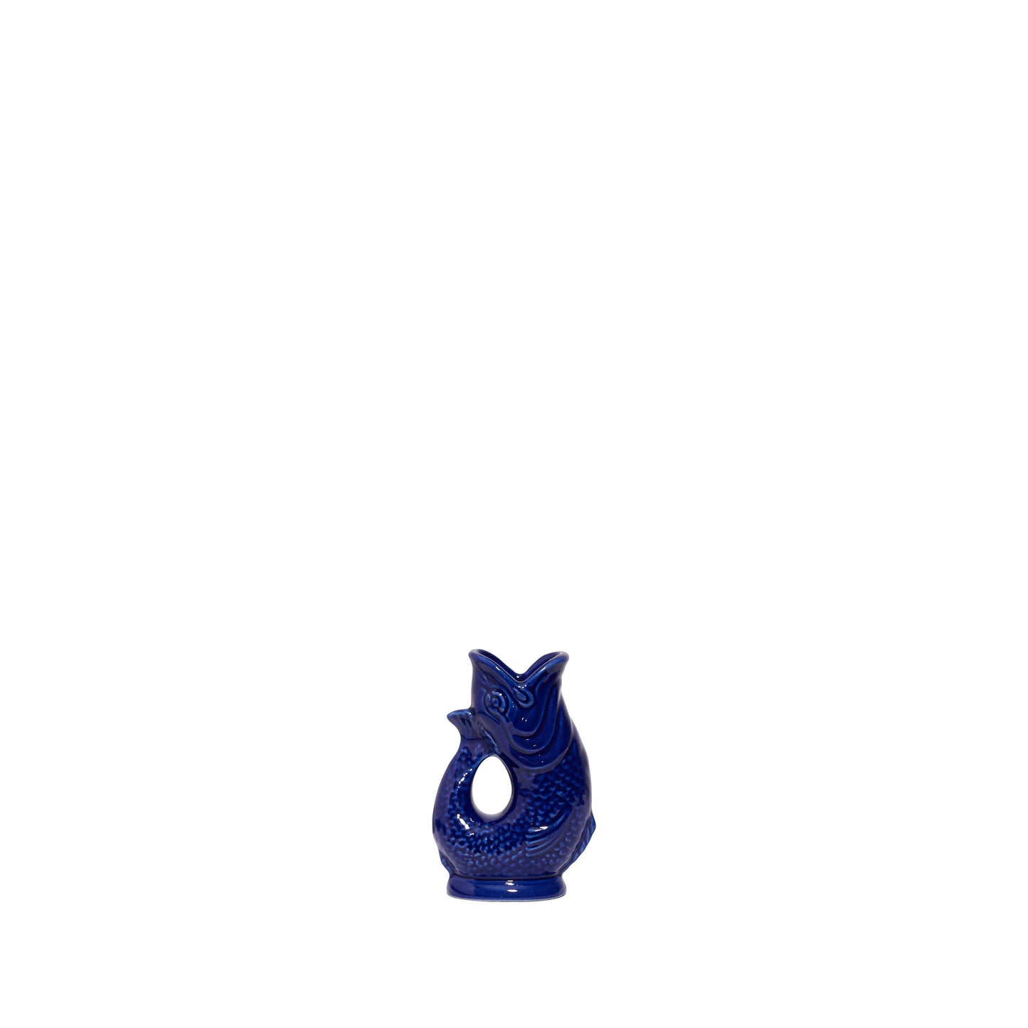 Mini - Cobalt Blue Original Gluggle Jug Pitcher Vase