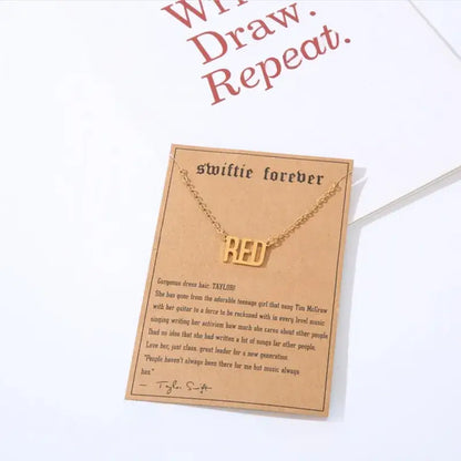 Taylor Swift - Swiftie Pendant Necklace