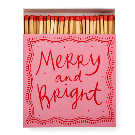 Archivist Gallery Merry & Bright - Square - Christmas Safety Matches🎄