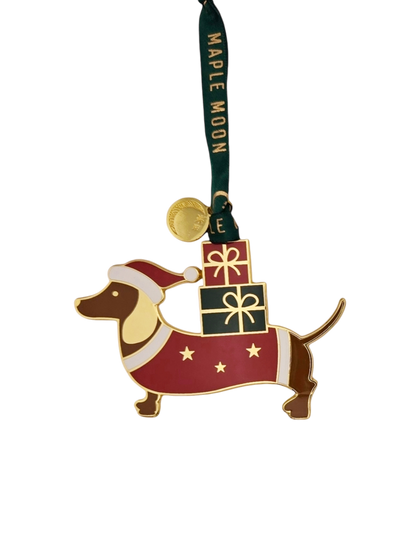 Classic Enamel Dachshund