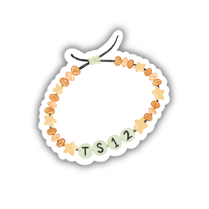 TS12 Friendship Bracelet Sticker 3"