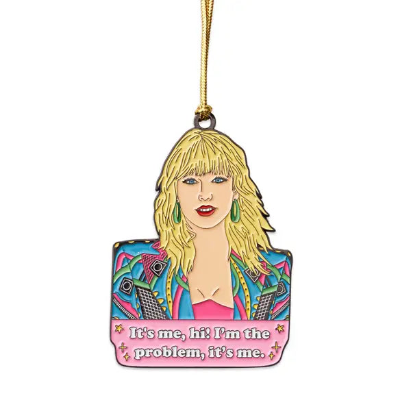 Taylor It's Me, Hi! Enamel Ornament