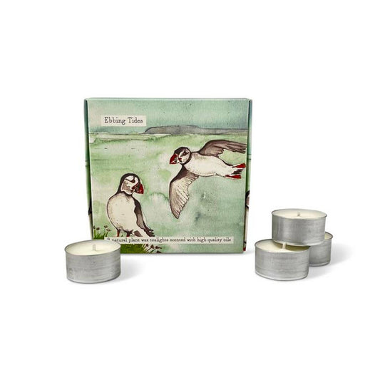 Box of 9 Scented Tealights - Coastal Range