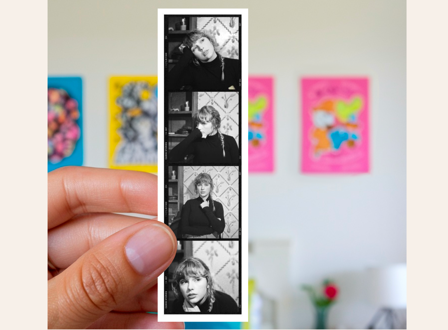 Polaroid Cute Taylor Swift Sticker