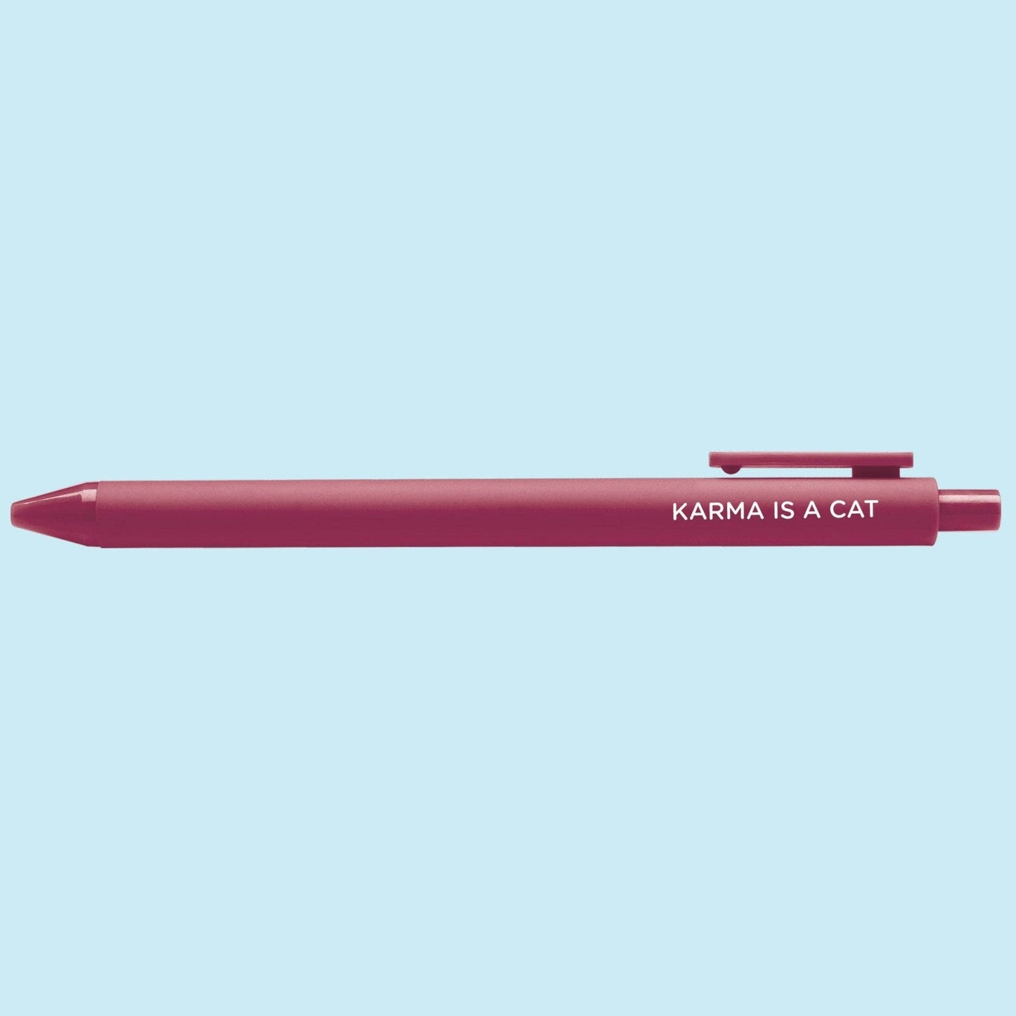 Karma is a Cat Single Jotter Pen