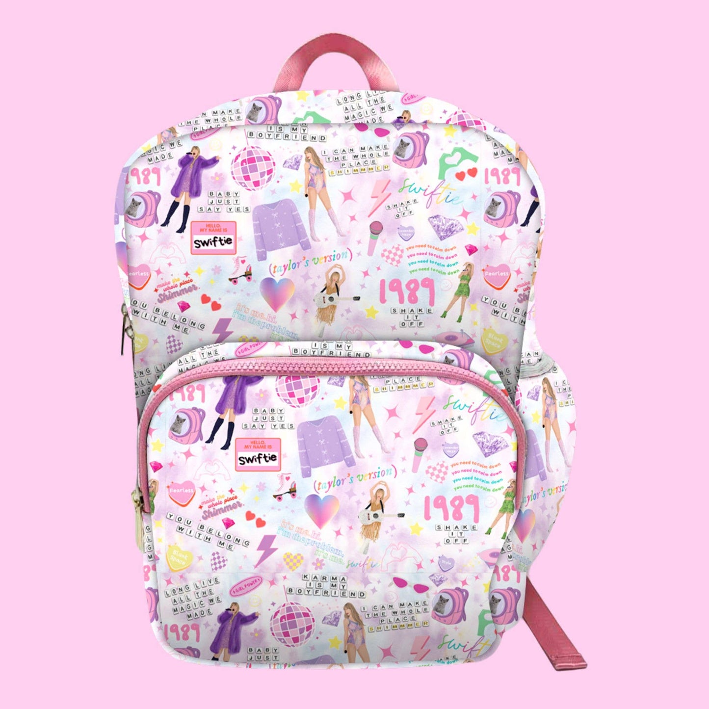 Swiftie Backpack - Taylor Swift School/Overnight Bag