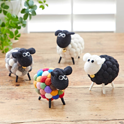 Felt Sheep Ornament - Handmade