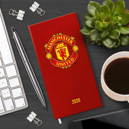 MANCHESTER UNITED FC 2026 SLIM DIARY