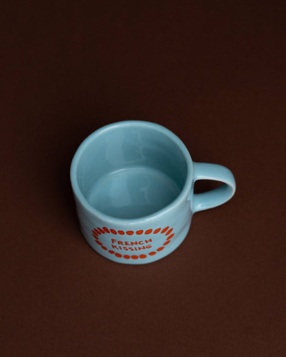 Ceramic Mug by Sisi - French kissing