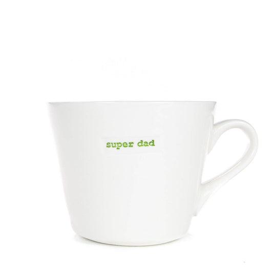 Keith Brymer Jones Mug 350ml- Super Dad (Green)