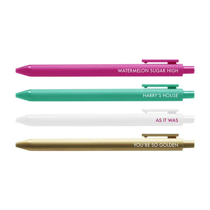 Harry Styles - Gel Pen Set x 4