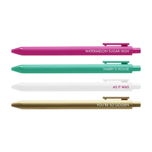 Harry Styles - Gel Pen Set x 4
