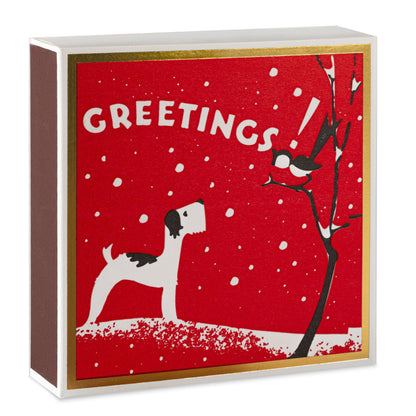Archivest Gallery Winter Greetings! - Square - Christmas Safety Matches🎄