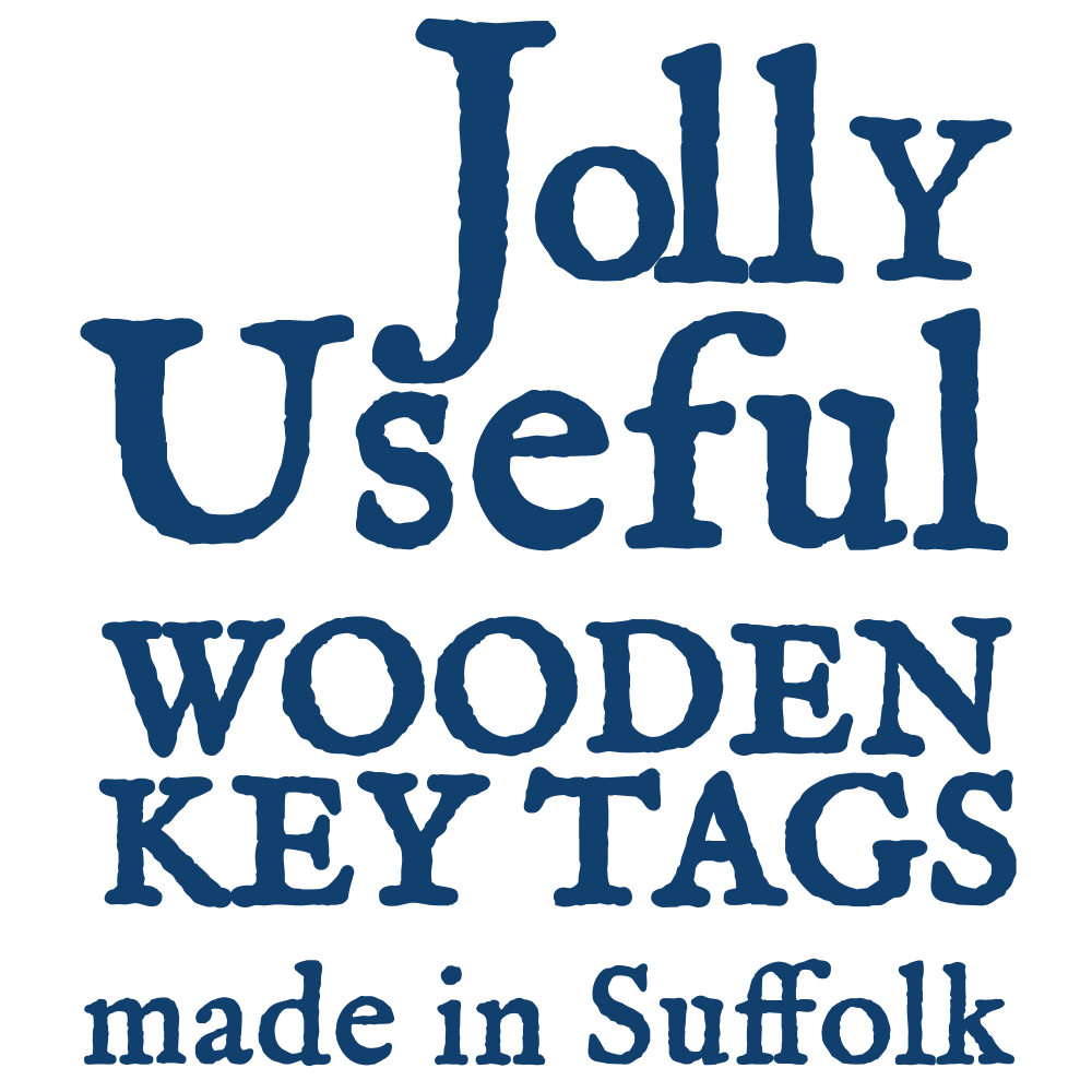 The Camper Van Large Wooden Key Tag